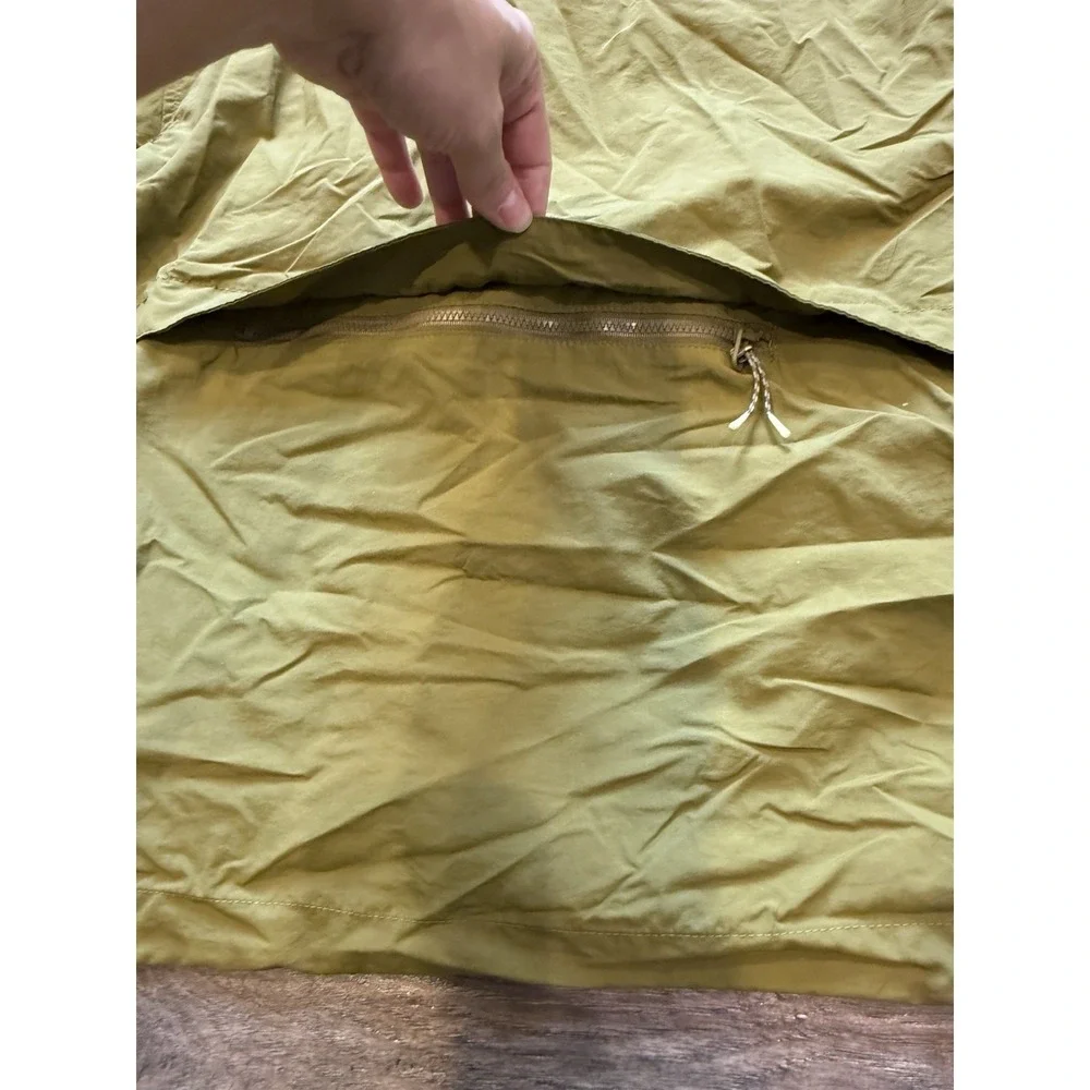 RC Outdoor Supply Anorak Windbreaker Men M Olive Green Utility Hooded Jacket NEW